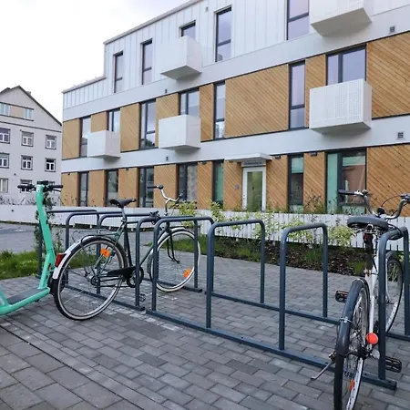 公寓 Stylish Studio, Private Parking, Washer & Dryer *